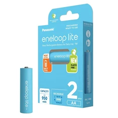 Panasonic Eneloop BK-3LCCE/2BE AA 950mAh ceruza akku 2db/csomag Panasonic Eneloop BK-3LCCE/2BE AA 950mAh ceruza akku 2db/csomag