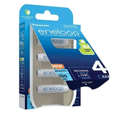 Panasonic Eneloop BK-4MCDE/4BE AAA 800mAh mikro ceruza akku 4db/csomag Panasonic Eneloop BK-4MCDE/4BE AAA 800mAh mikro ceruza akku 4db/csomag