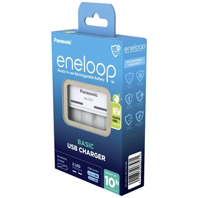 Panasonic Eneloop BQ-CC61USB AA/AAA USB akkutöltő Panasonic Eneloop BQ-CC61USB AA/AAA USB akkutöltő