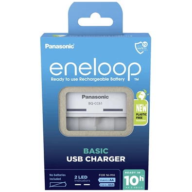Panasonic Eneloop BQ-CC61USB AA/AAA USB akkutöltő Panasonic Eneloop BQ-CC61USB AA/AAA USB akkutöltő