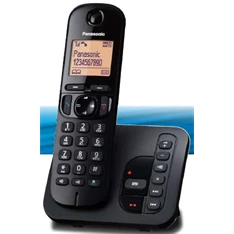 Panasonic KX-TGC220PDB DECT hívóazonosítós üzenetrögzítős fekete telefon Panasonic KX-TGC220PDB DECT hívóazonosítós üzenetrögzítős fekete telefon