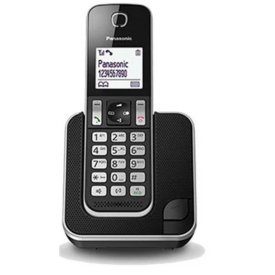 Panasonic KX-TGD310PDB DECT fekete vezetéknélküli telefon Panasonic KX-TGD310PDB DECT fekete vezetéknélküli telefon