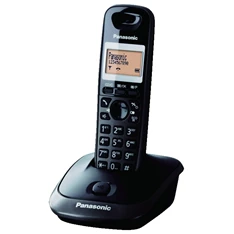 Panasonic KX-TG2511HGT kihangosítható hívóazonosítós titánfekete dect telefon Panasonic KX-TG2511HGT kihangosítható hívóazonosítós titánfekete dect telefon