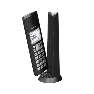 Panasonic KX-TGK210PDB hívóazonosítós fekete dect telefon Panasonic KX-TGK210PDB hívóazonosítós fekete dect telefon