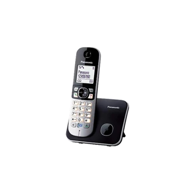 Panasonic KX-TG6811PDB fehér háttérvil. kihangosítható hívóazonosítós fekete dect telefon Panasonic KX-TG6811PDB fehér háttérvil. kihangosítható hívóazonosítós fekete dect telefon