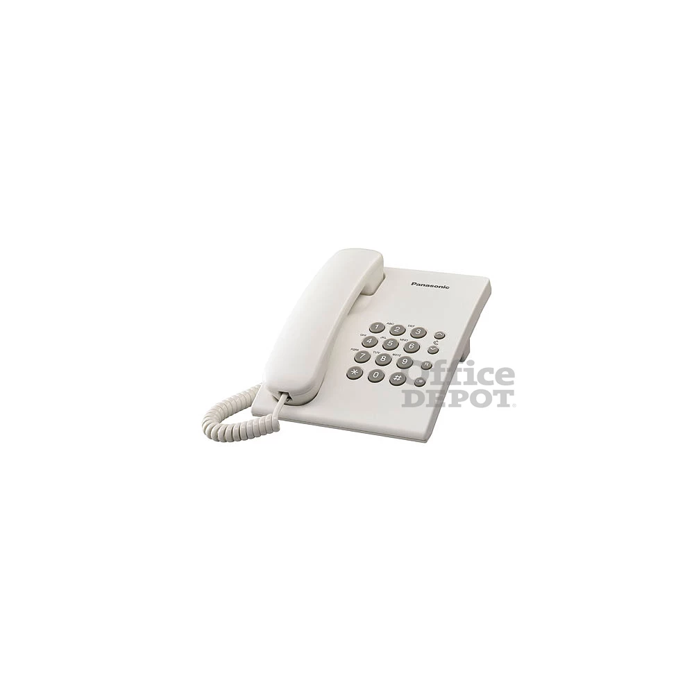 Panasonic KX-TS500HGW fehér vezetékes telefon