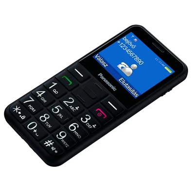 Panasonic KX-TU155EXBN 2,4" fekete mobiltelefon (Újracsomagolt)