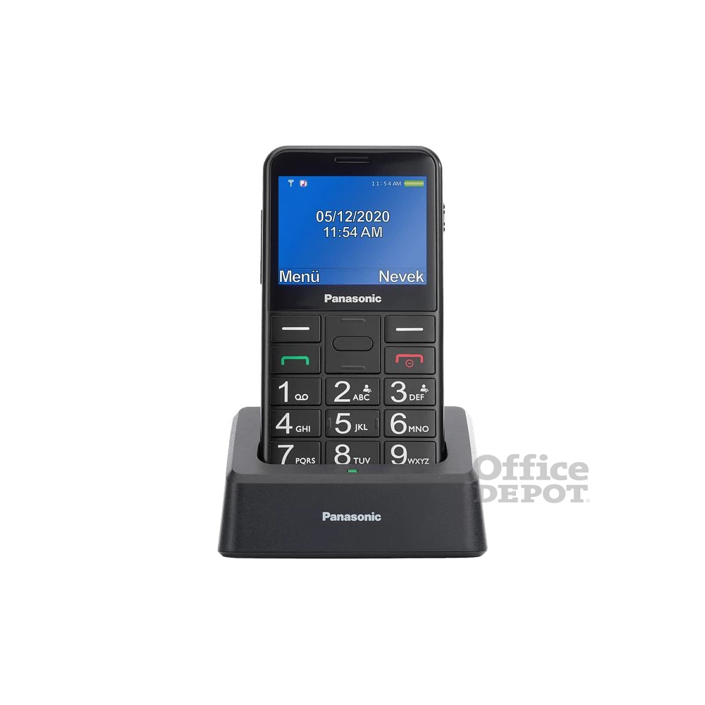Panasonic KX-TU155EXBN 2,4" fekete mobiltelefon (Újracsomagolt)