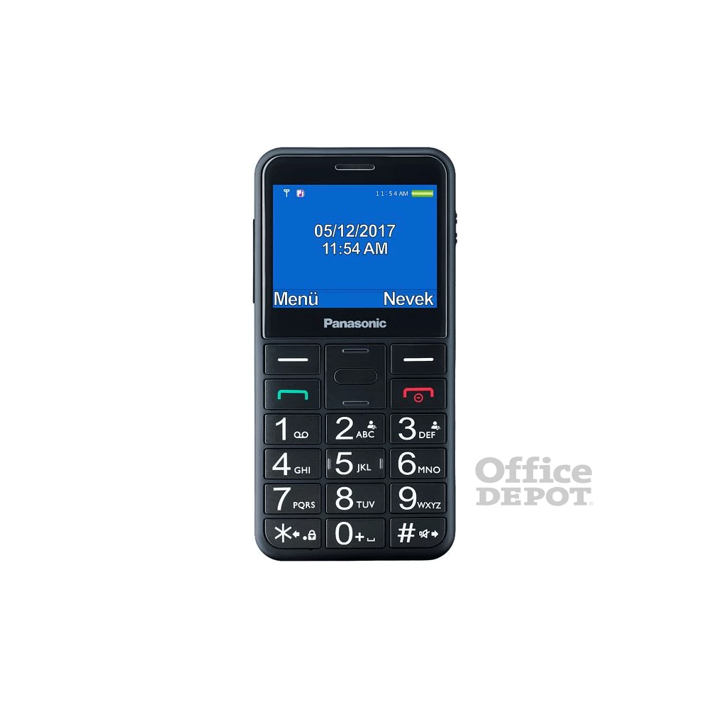Panasonic KX-TU155EXBN 2,4" fekete mobiltelefon (Újracsomagolt)