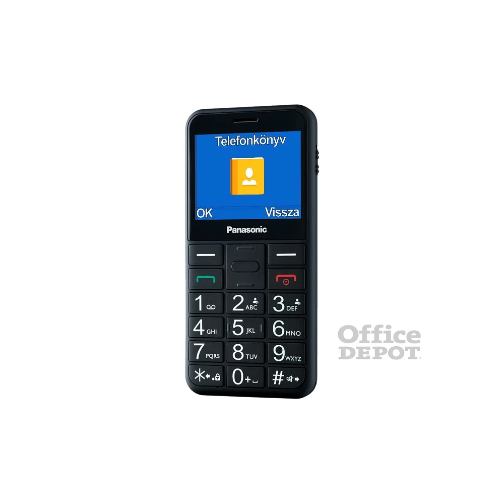 Panasonic KX-TU155EXBN 2,4" fekete mobiltelefon (Újracsomagolt)