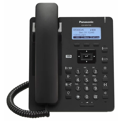 Panasonic HDV130XB fekete SIP telefon Panasonic HDV130XB fekete SIP telefon