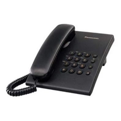 Panasonic KX-TS500HGB fekete vezetékes telefon Panasonic KX-TS500HGB fekete vezetékes telefon