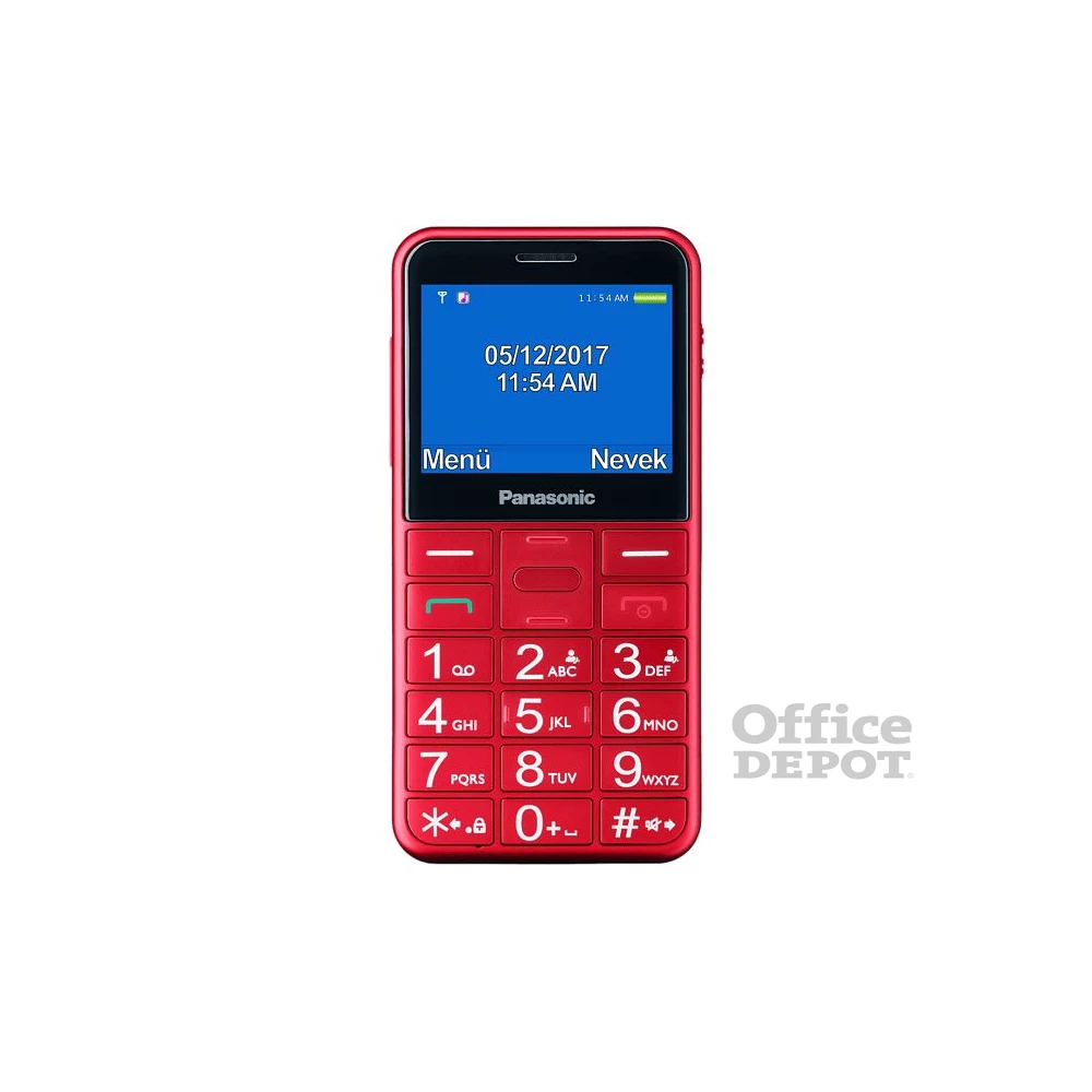 Panasonic KX-TU155EXRN 2,4" piros mobiltelefon