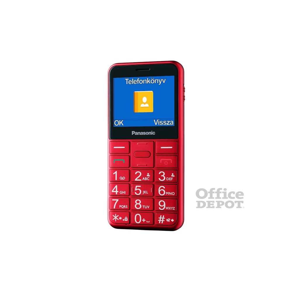 Panasonic KX-TU155EXRN 2,4" piros mobiltelefon