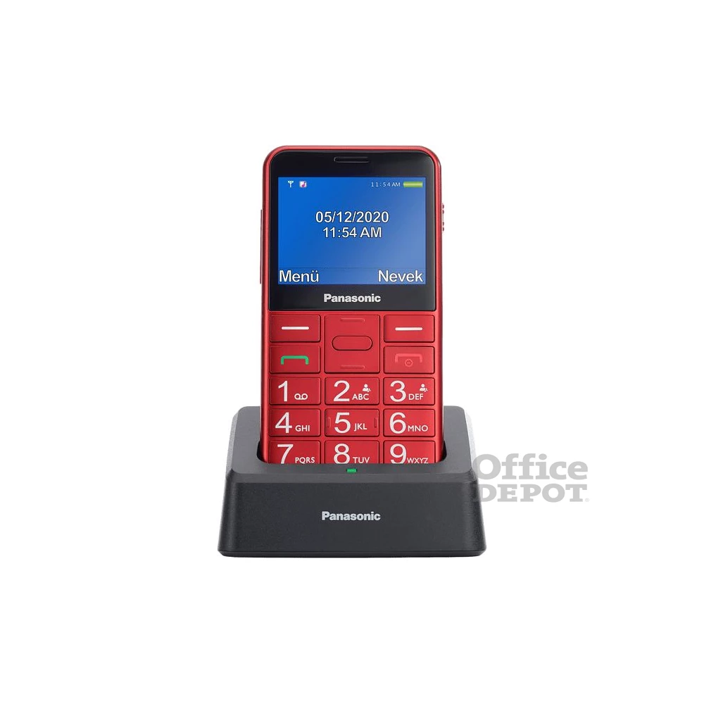 Panasonic KX-TU155EXRN 2,4" piros mobiltelefon