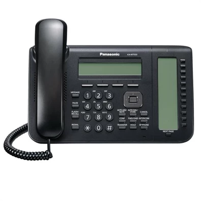 Panasonic NT553X fekete NS1000 IP rendszertelefon Panasonic NT553X fekete NS1000 IP rendszertelefon