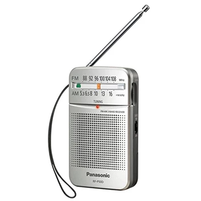 Panasonic RF-P50DEG-S zsebrádió ezüst Panasonic RF-P50DEG-S zsebrádió ezüst