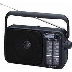 Panasonic RF-2400DEG-K hordozható rádió fekete Panasonic RF-2400DEG-K hordozható rádió fekete