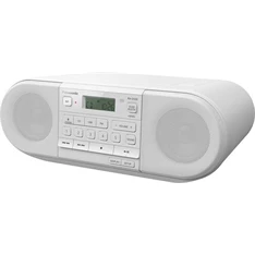Panasonic RX-D550E-W Bluetooth fehér CD-s rádió (Újracsomagolt) Panasonic RX-D550E-W Bluetooth fehér CD-s rádió (Újracsomagolt)