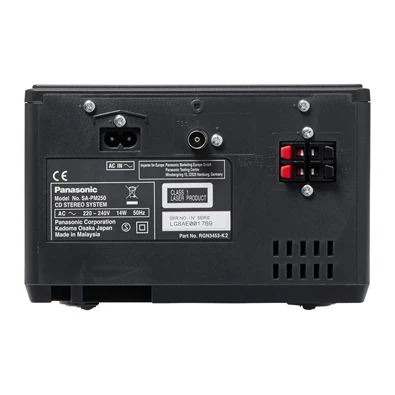 Panasonic SC-PM250EC-S Mikro Hifi ezüst Panasonic SC-PM250EC-S Mikro Hifi ezüst