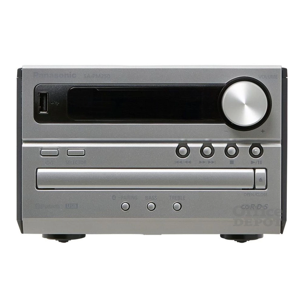 Panasonic SC-PM250EC-S Mikro Hifi ezüst