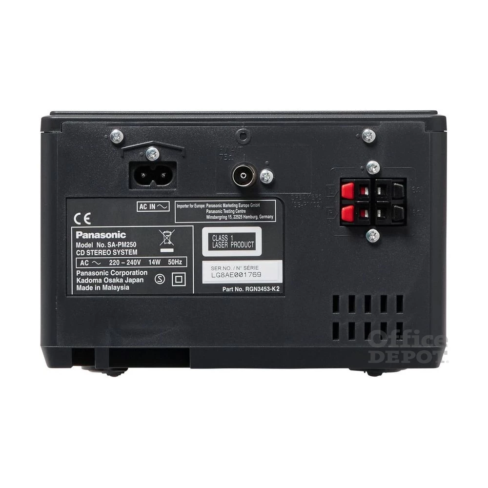 Panasonic SC-PM250EC-S Mikro Hifi ezüst