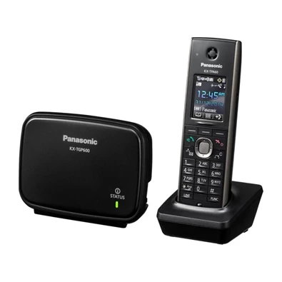 Panasonic TGP600 kézi beszélővel bővíthető SIP DECT állomás és TPA60 telefon Panasonic TGP600 kézi beszélővel bővíthető SIP DECT állomás és TPA60 telefon
