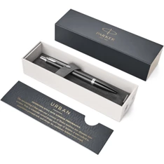 Parker Royal 1931575 Urban ezüst klipszes matt fekete golyóstoll