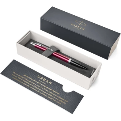 Parker Royal 1931582 Urban ezüst klipszes vibrant magenta golyóstoll Parker Royal 1931582 Urban ezüst klipszes vibrant magenta golyóstoll
