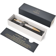 Parker Royal IM Premium arany klipsz szürke cizellált golyóstoll Parker Royal IM Premium arany klipsz szürke cizellált golyóstoll