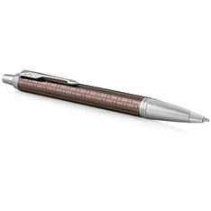 Parker Royal IM Premium ezüst klipsz barna cizellált golyóstoll Parker Royal IM Premium ezüst klipsz barna cizellált golyóstoll