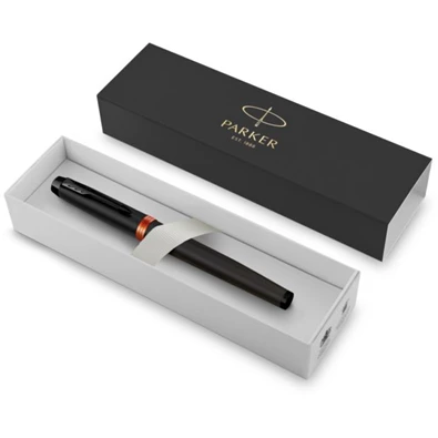 Parker Royal Im Professionals Vibrant fekete-narancs, fekete KLIPSZ 2172943 töltőtoll Parker Royal Im Professionals Vibrant fekete-narancs, fekete KLIPSZ 2172943 töltőtoll