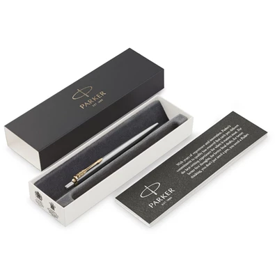 Parker Royal Jotter 1953182 arany klipsz, rozsdamentes acél golyóstoll Parker Royal Jotter 1953182 arany klipsz, rozsdamentes acél golyóstoll