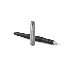 Parker Royal Jotter Bond Street 2030947 ezüst klipszes fekete töltőtoll Parker Royal Jotter Bond Street 2030947 ezüst klipszes fekete töltőtoll