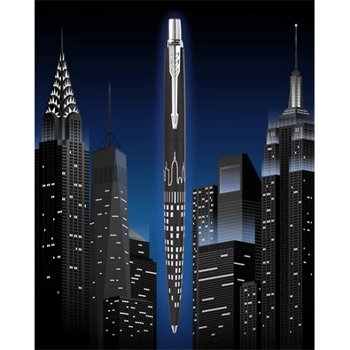 Parker Royal Jotter SE 2187554 New York ezüst klipszes golyóstoll Parker Royal Jotter SE 2187554 New York ezüst klipszes golyóstoll