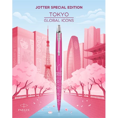 Parker Royal Jotter SE 2198195 Tokyo ezüst klipszes golyóstoll Parker Royal Jotter SE 2198195 Tokyo ezüst klipszes golyóstoll