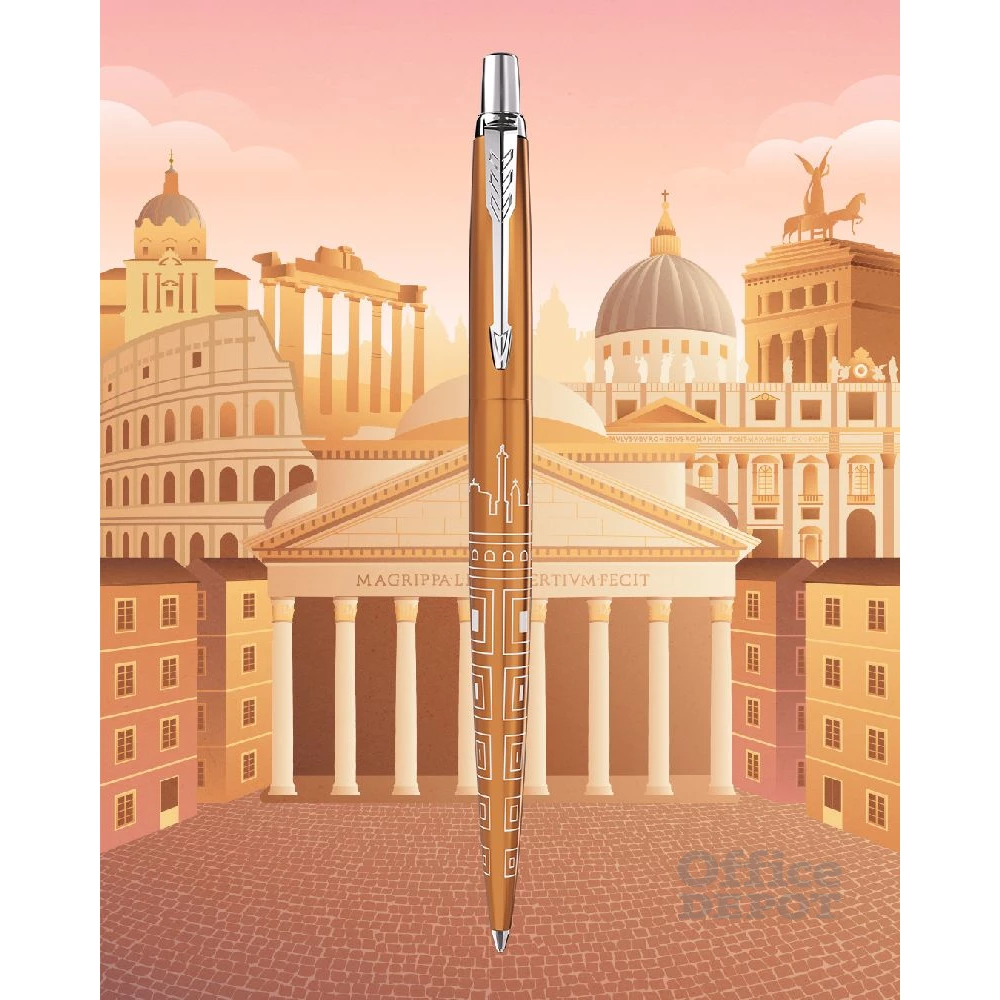 Parker Royal Jotter SE 2198197 Rome ezüst klipszes golyóstoll