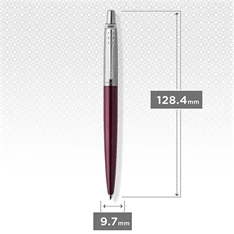 Parker Royal Jotter ezüst klipsz lila golyóstoll Parker Royal Jotter ezüst klipsz lila golyóstoll