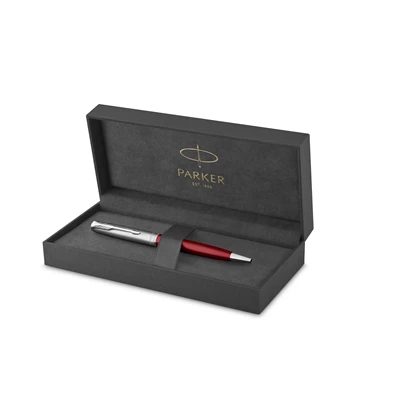 Parker Royal Sonnet Essential 2146851 ezüst klipszes piros golyóstoll Parker Royal Sonnet Essential 2146851 ezüst klipszes piros golyóstoll