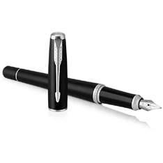 Parker Royal Urban 1931592 ezüst klipsz, matt fekete töltőtoll Parker Royal Urban 1931592 ezüst klipsz, matt fekete töltőtoll