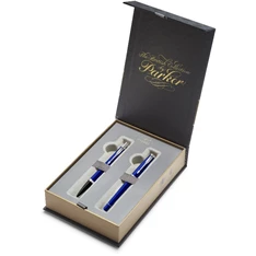 Parker Royal Urban ezüst klipsz matt kék golyóstoll/töltőtoll Parker Royal Urban ezüst klipsz matt kék golyóstoll/töltőtoll