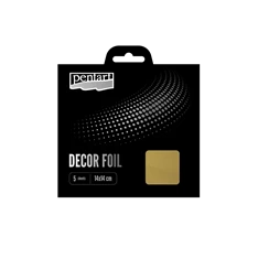 Pentart 14 x 14 cm 5 db/csomag arany dekorfólia