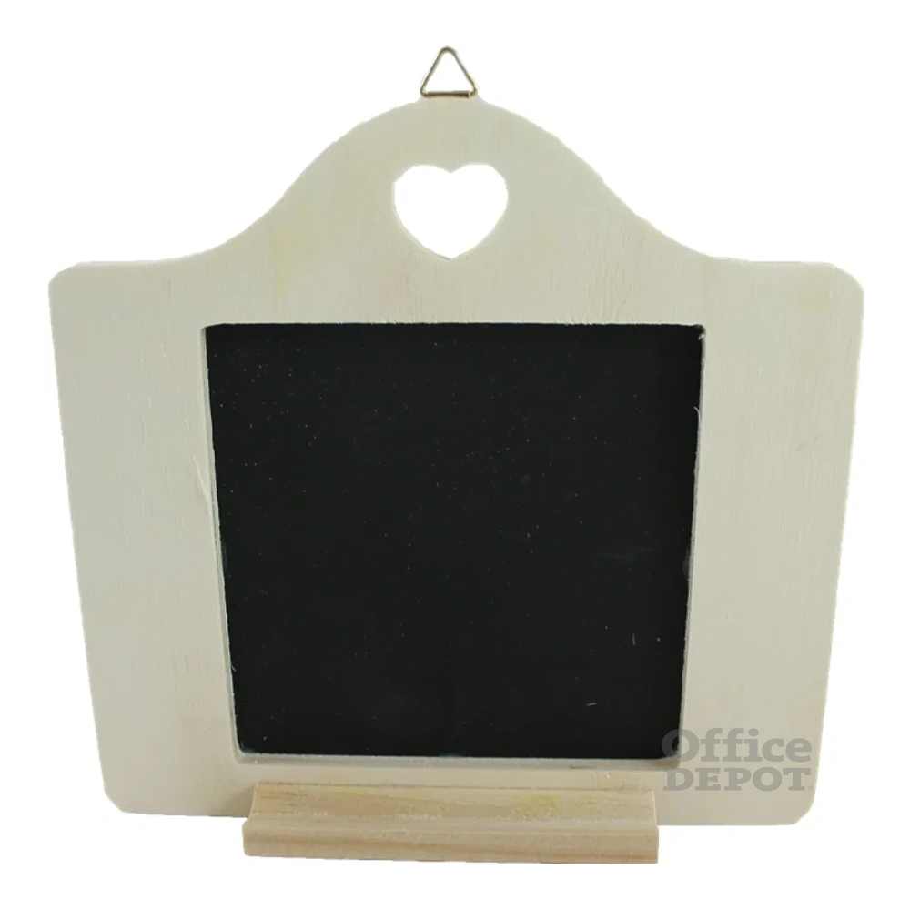 Pentart 15x15,2 cm szíves krétás üzenő tábla