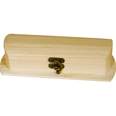 Pentart 19x5x8 cm zárható, peremes tolltartó