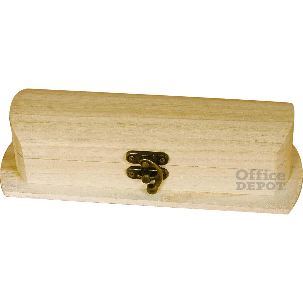 Pentart 19x5x8 cm zárható, peremes tolltartó