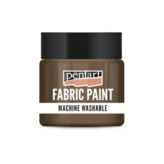 Pentart 50 ml barna textilfesték