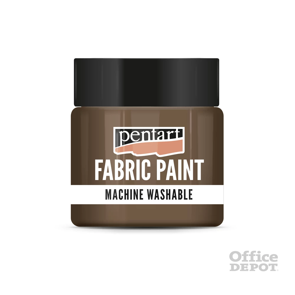 Pentart 50 ml barna textilfesték