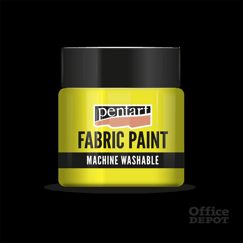 Pentart 50 ml sárga textilfesték