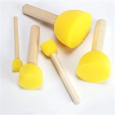 Pentart 5 db szivacsecset szett