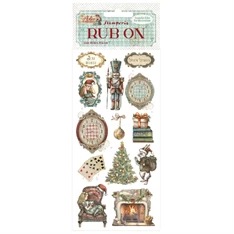 Pentart Alice in Christmas soldiers 10,2x21,6 cm kaparós matrica